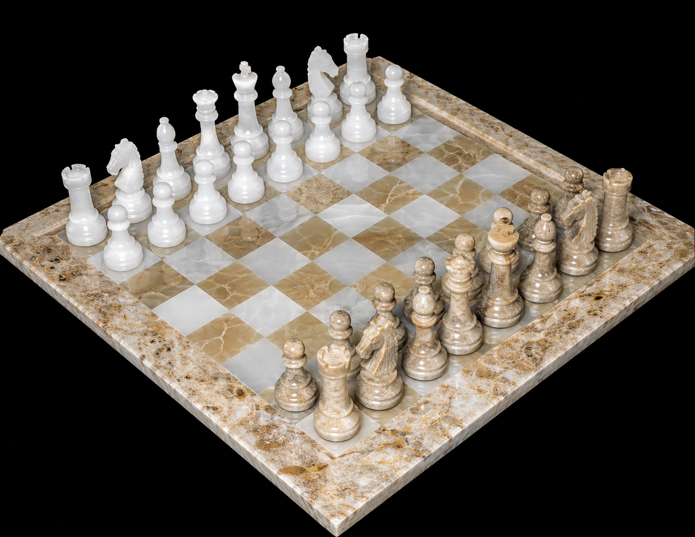 Chess Figures - Khan Brothers Onyx Handicrafts