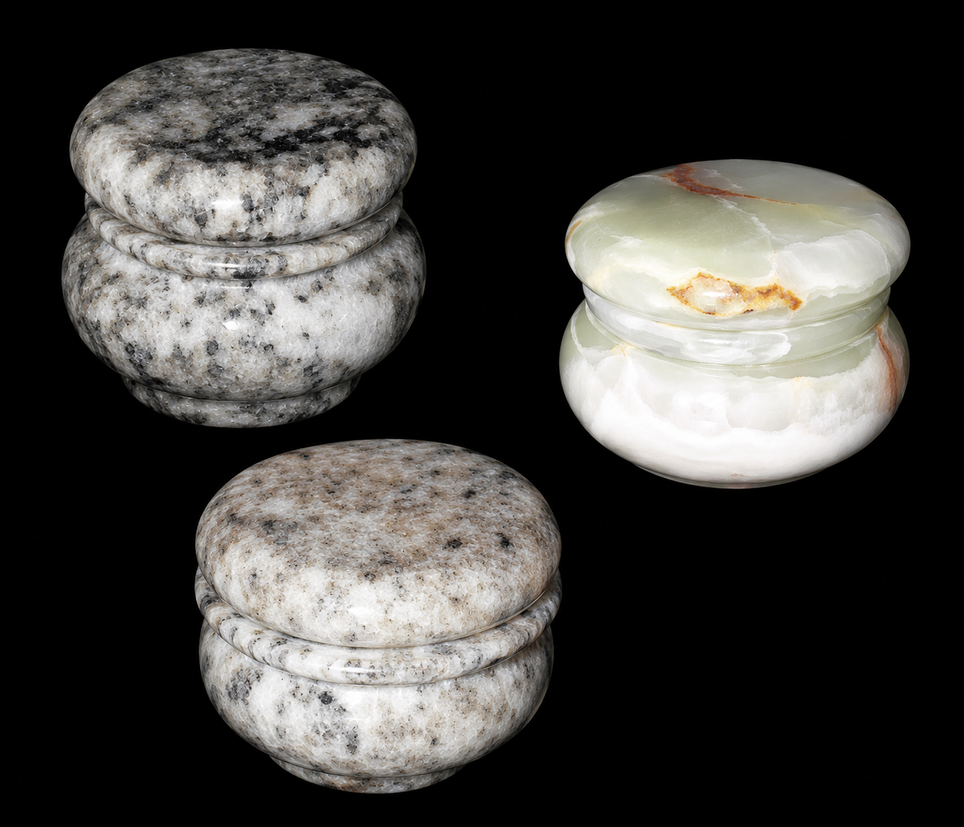 Powder Box - Khan Brothers Onyx Handicrafts